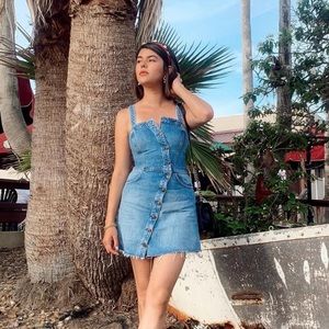 Reformation Jeans Denim Dress